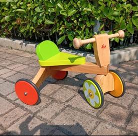 Triciclo in legno Sevi unisex