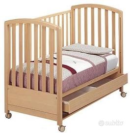 Lettino+cassetto naturale Foppapedretti