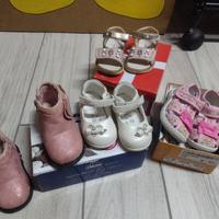 Lotto scarpe bambina n. 19/20