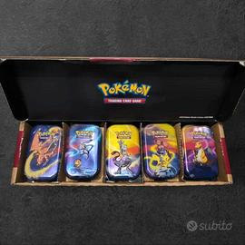 Confezione 5 mini tin Prodigi di Kanto (2025) ITA