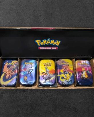 Confezione 5 mini tin Prodigi di Kanto (2025) ITA