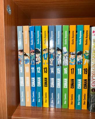 Detective Conan volumi 9-19 Manga