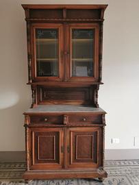 Credenza antica in legno - antiquariato fine '800