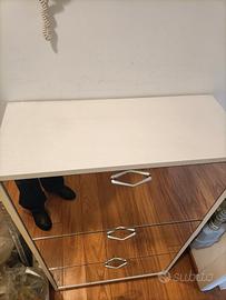 scarpiera con specchio 