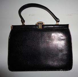 BORSA IN VERA PELLE DI LUCERTOLA, Vintage