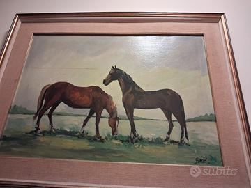 quadro olio su tela 50x70