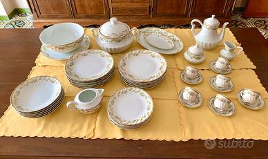 MAGNIFICO SERVIZIO NUOVO LIMOGES COULEUVRE PER 6
