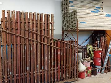 Ponteggio completo / Tavolame vario da carpenteria