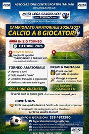 Divise per squadre di calcio e manifestazioni.