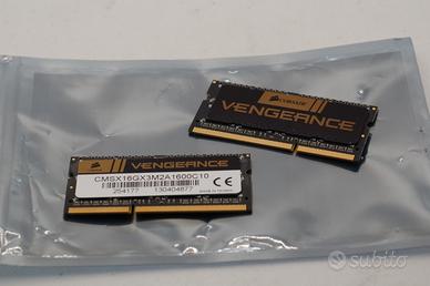RAM Laptop 16GB (2x8GB) Corsair Vengeance DDR3 160