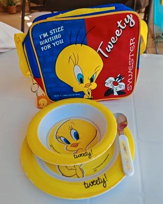 tweety/ cartella/ borsetta/ scuola / asilo/ cancel