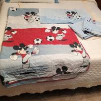 completo trapuntina e lenzuola Disney caleffi Topo