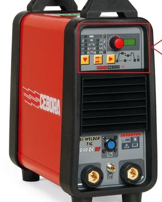 saldatrice Tig inverter Cebora 220 volt mod.1965 D