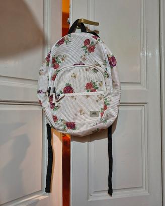 Zaino Bianco con rose 