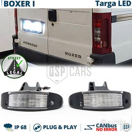Luci TARGA LED PER Peugeot Boxer 1 CANbus 6500K