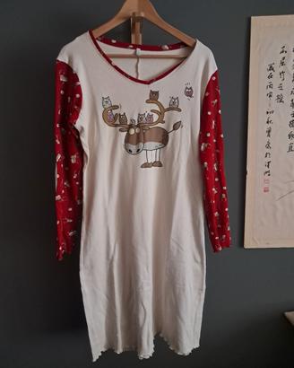 Camicia da notte natalizia United Colors of Benett