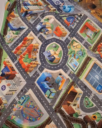 Tappeto morbidoso per gioco