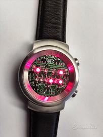 OROLOGIO BINARIO LED