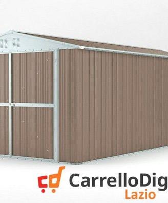Box garage auto in Acciaio 327x611 19mq tortora