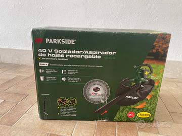 Soffiatore aspiratore parkside batteria