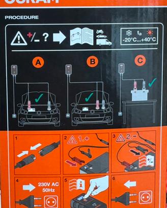 Caricabatterie OSRAM BATTERYcharge 904