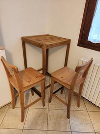 Tavolo e sedie cucina, salotto o giardino