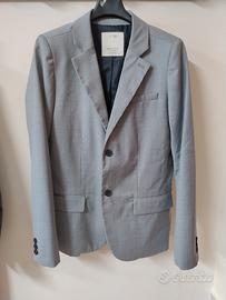 Giacca Blazer ZARA BOYS Grigia Lana - 13/14 anni 