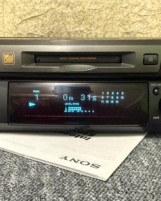 Vintage SONY MDS-S38 MD Deck MD Recorder