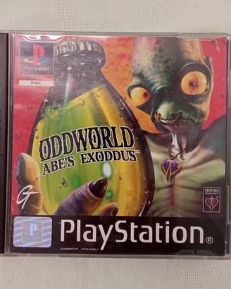 GIoco Oddworld Abe's Exoddus PS1