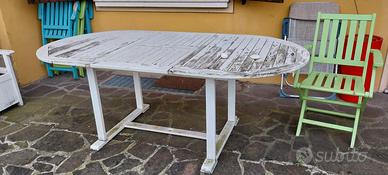 tavolo da giardino allungabile