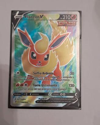 Flareon V Full Art colpo singolo 169-203