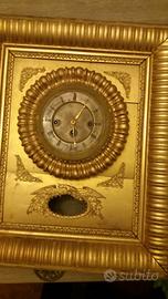 Orologio antico foglia oro