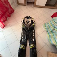 Tuta moto intera in pelle Revit taglia 50