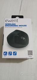 Mouse wireless ergonomico Ewent