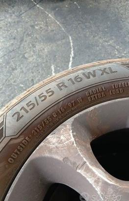 4 gomme barum 215/55/r16 WXL 2024 gomma estive