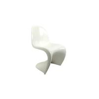 Sedia simil VERNER Panton Herman Miller Bianca