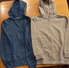 Felpe tinta unita bambino 10-11 anni 