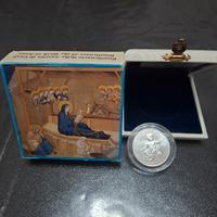 Vaticano 2.000 Lire Arg "Nascita Gesù" 2000
