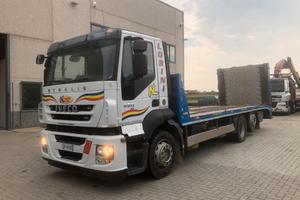 IVECO STRALIS 360 EURO 5 PIANALE CON DOPPIA RAMPA
