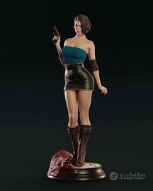 Jill Valentine figura stampa 3D in resina