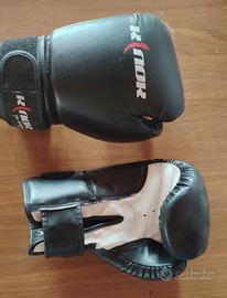 Kit Boxe / Kickboxing: Guantoni KNOCK 10 oz + Para