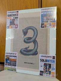 Memorabilia INTER TRIPLETE 2010 - Poster Nike 