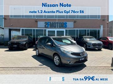 Nissan Note Note 1.2 Acenta Plus Gpl 76cv E6