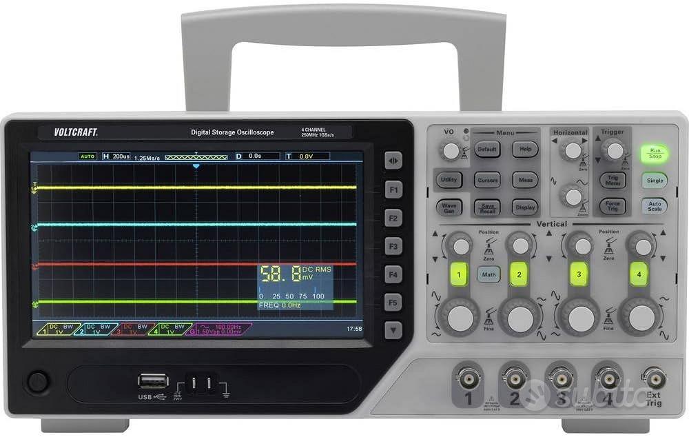 Oscilloscopio portatile a batteria - Informatica In vendita a Alessandria