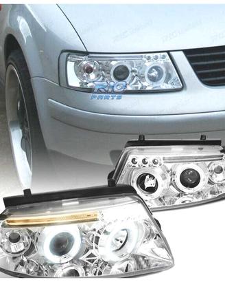 FARI PER VOLKSWAGEN VW PASSAT 3B 96-00 ANGEL EYES 
