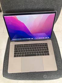 Macbook Pro 15 pollici touchbar