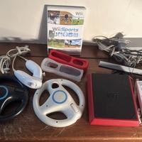 Wii completa con 2 volanti 2 pad gioco wii sport