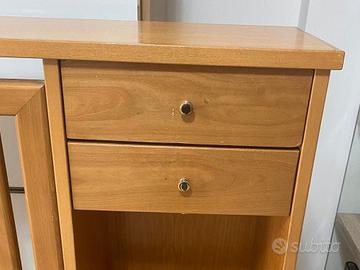 Copritermosifone colore acero artigianale