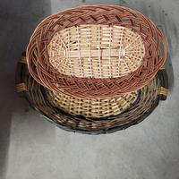 CESTINI IN VIMINI PER CESTI DI NATALE