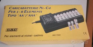 caricabatterie per pile stilo o ministilo 